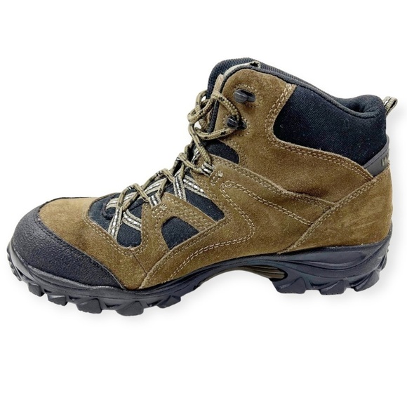 Wolverine Brighton Leather Steel Toe Mid Hiking Boot Brown 11 - Picture 2 of 12